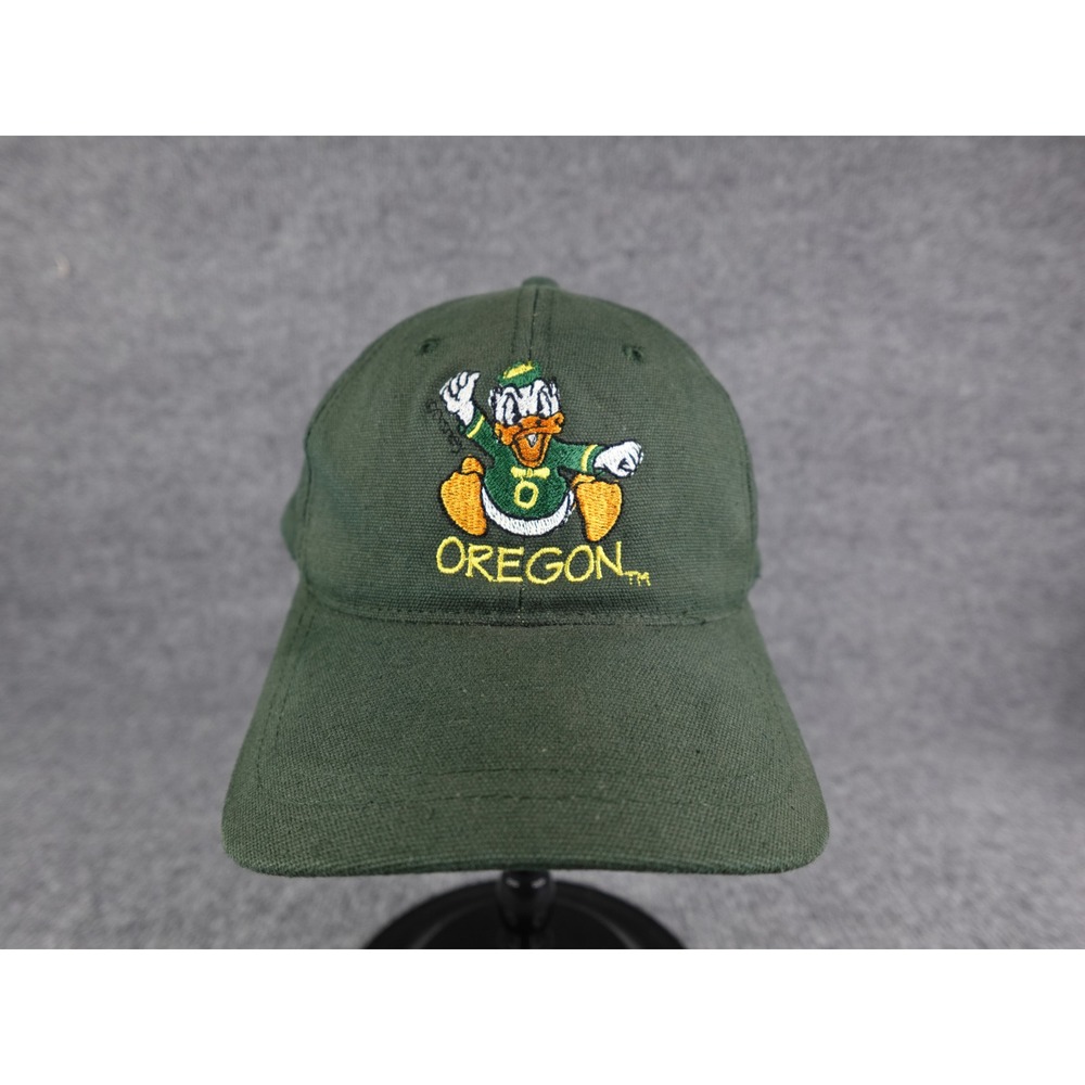 Oregon Ducks Donald Duck Embroidered Green Baseball Cap KNP Headgear Adjustable